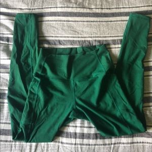 Buff Bunny Green Leggings Size M